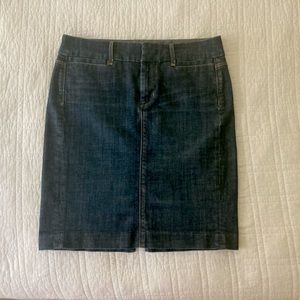 GAP Limited Edition Denim Pencil Skirt Size 6